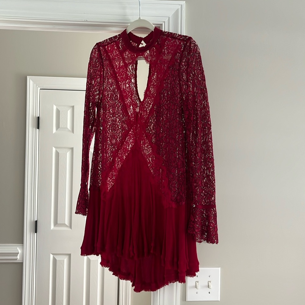 Free People Lace Top